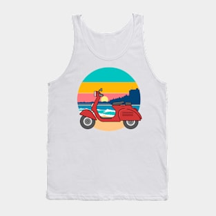 Old School Motorbike Tank Top